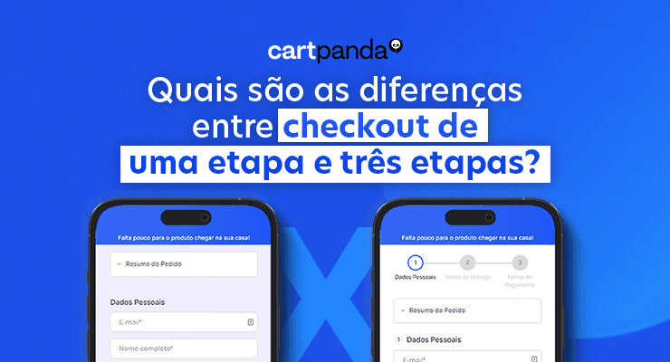 Diferenças entre os designs de checkout da Cartpanda
